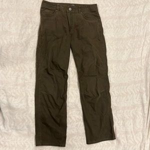 Kuhl Revolvr Mens 32x32 dark olive green